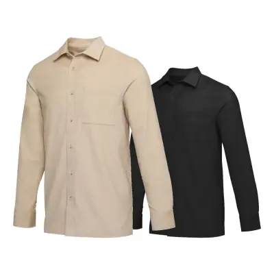 Camicia unisex in velluto a coste ALUM 252 g/m² personalizzata
