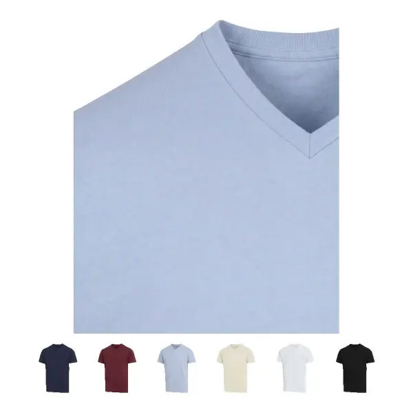 T-shirt unisex con scollo a V BALFOUR in cotone OCS 200 g/m² - Immagine 1