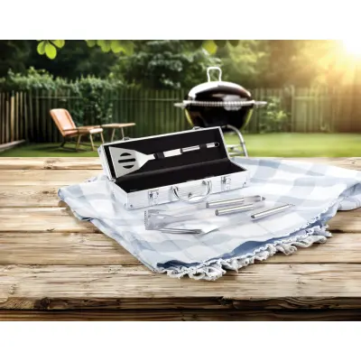 Set BBQ 3 pezzi in valigetta di alluminio - Immagine 7