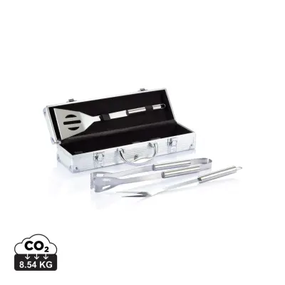 Set BBQ 3 pezzi in valigetta di alluminio - Immagine 1