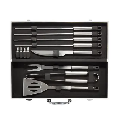 Set BBQ 12 pezzi in valigetta di alluminio - Immagine 4