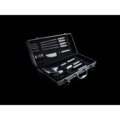 Set BBQ 12 pezzi in valigetta di alluminio - Immagine 7
