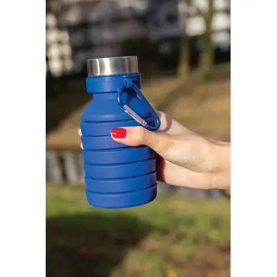 Leakproof collapsible silicone bottle with lid - Immagine 17