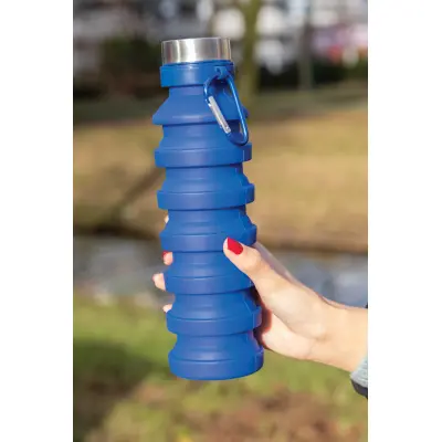 Leakproof collapsible silicone bottle with lid - Immagine 18