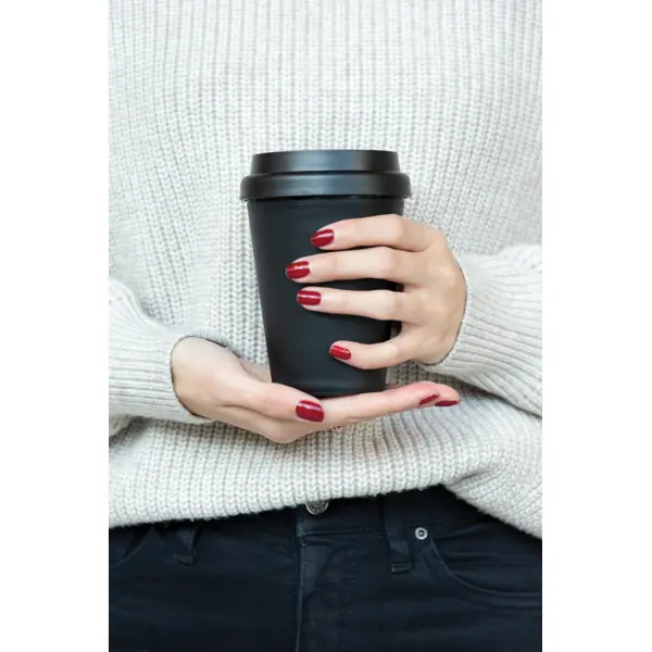 Tazza a doppia parete da caffè riutilizzabile - Immagine 5