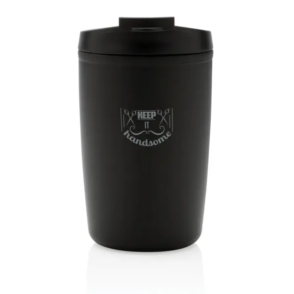 Bicchiere in PP riciclato GRS con tappo 300ml - Immagine 8