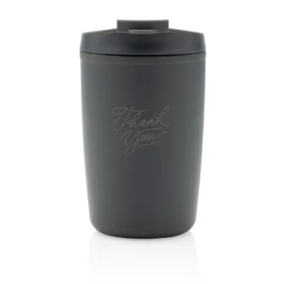 Bicchiere in PP riciclato GRS con tappo 300ml - Immagine 18