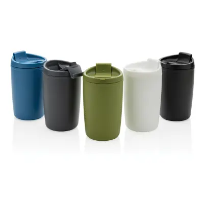 Bicchiere in PP riciclato GRS con tappo 300ml - Immagine 19