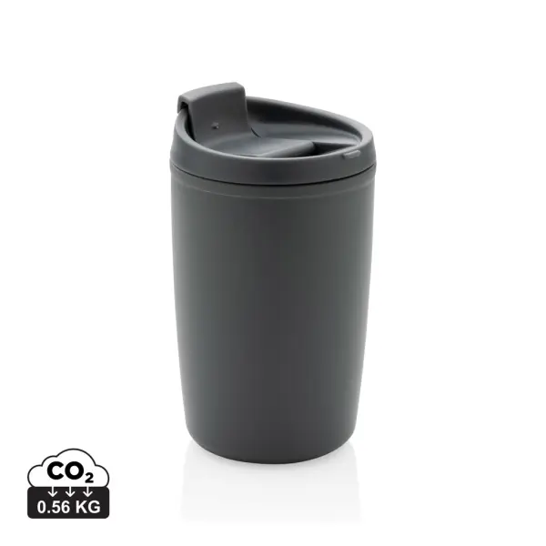 Bicchiere in PP riciclato GRS con tappo 300ml - Immagine 10