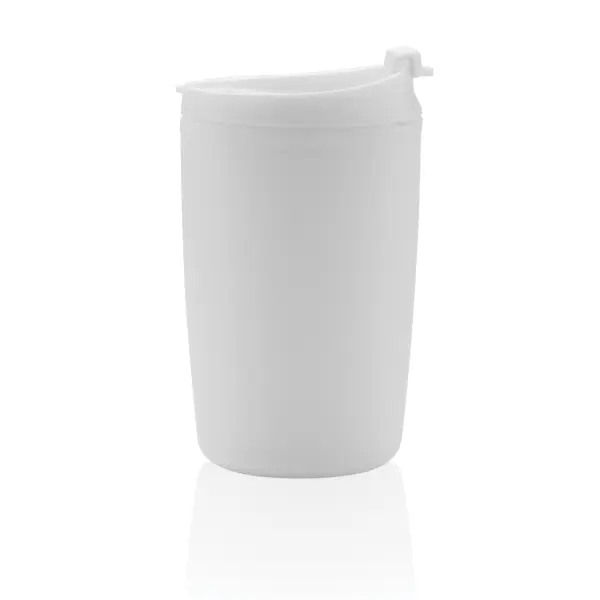 Bicchiere in PP riciclato GRS con tappo 300ml - Immagine 25