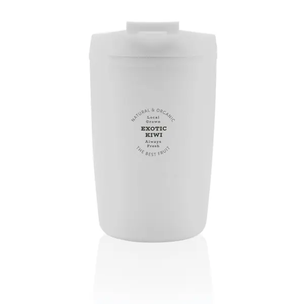 Bicchiere in PP riciclato GRS con tappo 300ml - Immagine 28