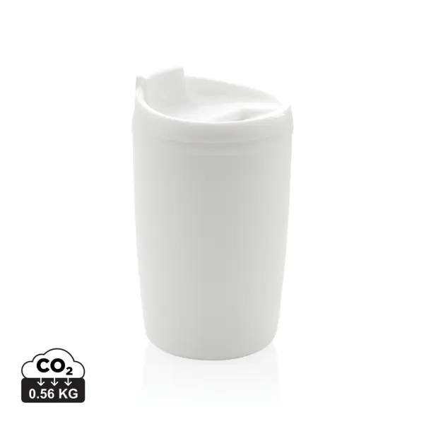 Bicchiere in PP riciclato GRS con tappo 300ml - Immagine 20