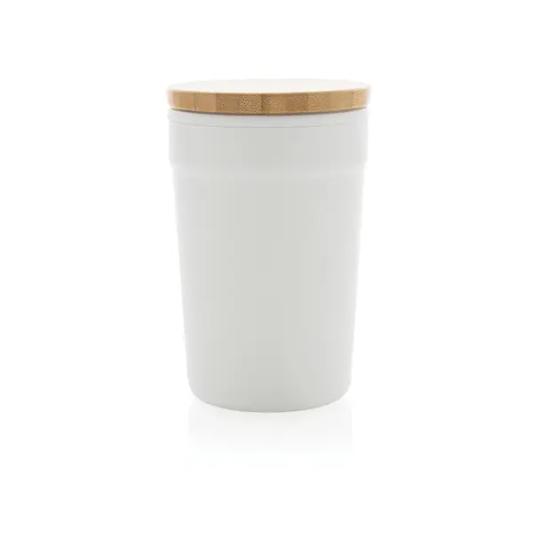 Tazza in rPP GRS con tappo in bambù - Immagine 6