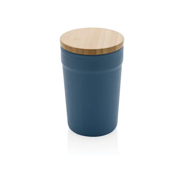 Tazza in rPP GRS con tappo in bambù - Immagine 12