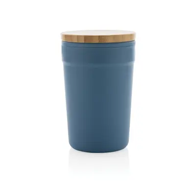 Tazza in rPP GRS con tappo in bambù - Immagine 15