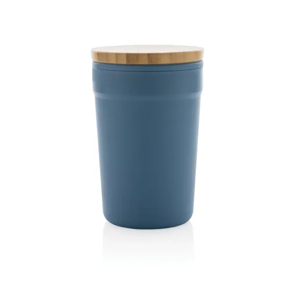 Tazza in rPP GRS con tappo in bambù - Immagine 15