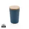 Tazza in rPP GRS con tappo in bambù - Anteprima 11