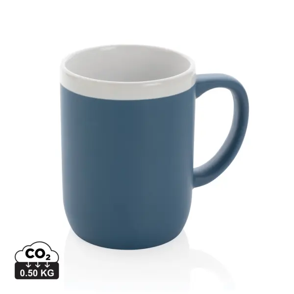 Tazza in ceramica con bordo bianco 300ml - Immagine 17