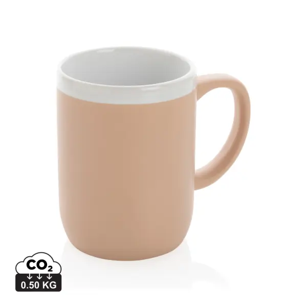 Tazza in ceramica con bordo bianco 300ml - Immagine 31
