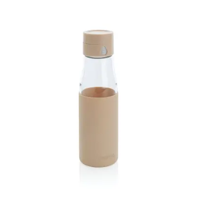 Ukiyo glass hydration tracking bottle with sleeve - Immagine 3