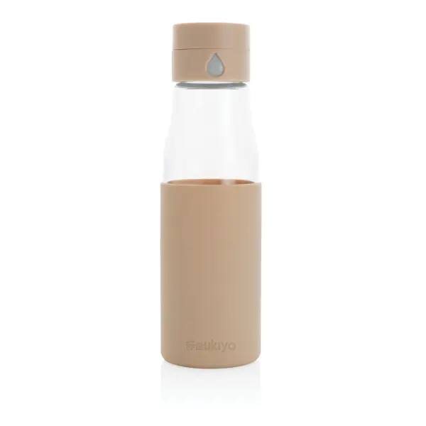 Ukiyo glass hydration tracking bottle with sleeve - Immagine 4