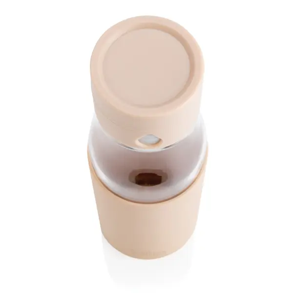 Ukiyo glass hydration tracking bottle with sleeve - Immagine 6