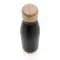 Vacuum stainless steel bottle with bamboo lid and - Anteprima 4