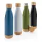 Vacuum stainless steel bottle with bamboo lid and - Anteprima 9