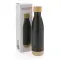 Vacuum stainless steel bottle with bamboo lid and - Anteprima 6