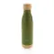 Vacuum stainless steel bottle with bamboo lid and - Anteprima 28