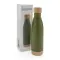 Vacuum stainless steel bottle with bamboo lid and - Anteprima 26