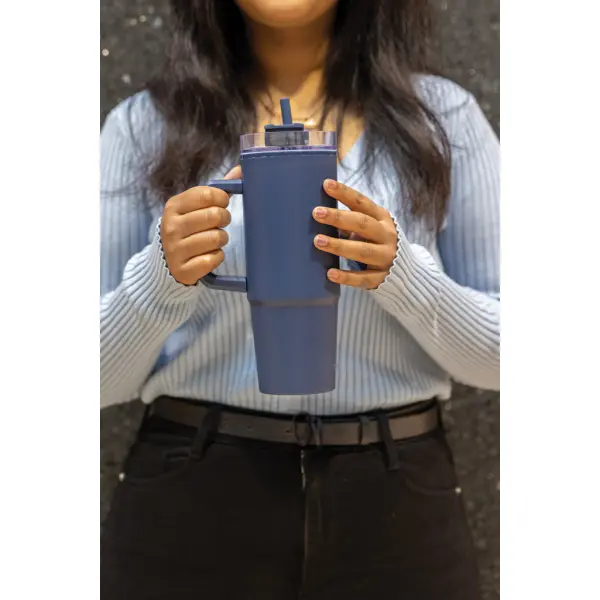 Tazza con manico Tana in plastica riciclata RCS 750ml - Immagine 8