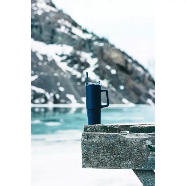 Tazza con manico Tana in plastica riciclata RCS 750ml - Immagine 10