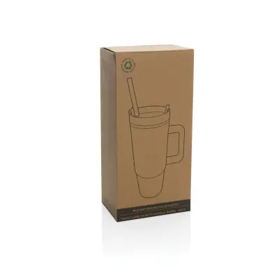 Tazza con manico Tana in plastica riciclata RCS 750ml - Immagine 5