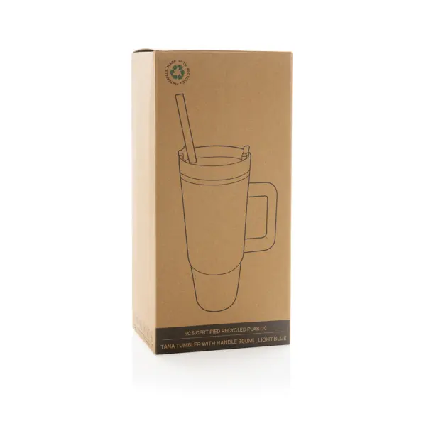 Tazza con manico Tana in plastica riciclata RCS 750ml - Immagine 14