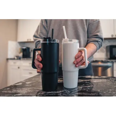 Tazza con manico Tana in plastica riciclata RCS 750ml - Immagine 24