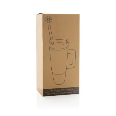 Tazza con manico Tana in plastica riciclata RCS 750ml - Immagine 28