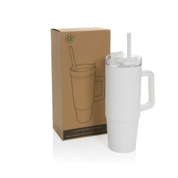 Tazza con manico Tana in plastica riciclata RCS 750ml - Immagine 40