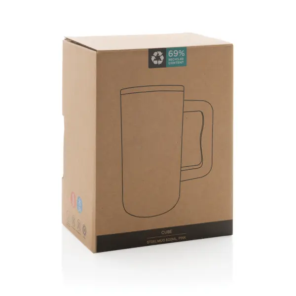 Tazza Cube in rAcciaio RCS 800ml - Immagine 38