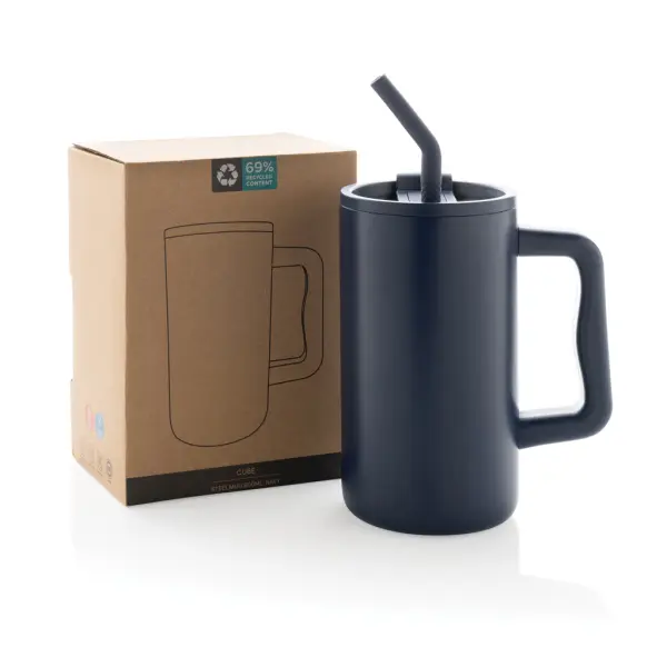Tazza Cube in rAcciaio RCS 800ml - Immagine 48