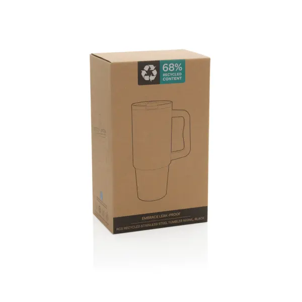 Tazza ermetica Embrace in rAcciaio RCS 900ml - Immagine 5