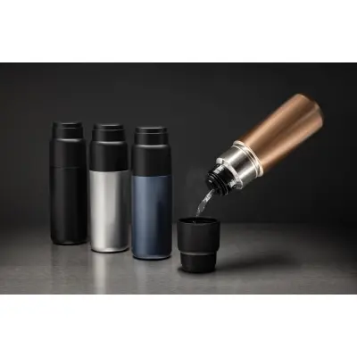Bottiglia termica THERMO CUP RCS con bicchiere 500ml personalizzata - Immagine 38