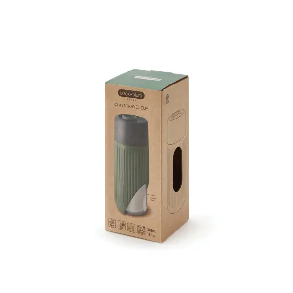 Black+Blum 340ml Glass Travel Cup - Immagine 12