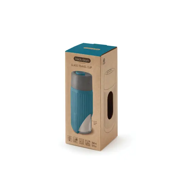 Black+Blum 340ml Glass Travel Cup - Immagine 19