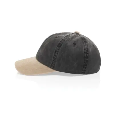 Cappellino BEAU AWARE™ in twill di cotone riciclato 270 gm2 - Immagine 5