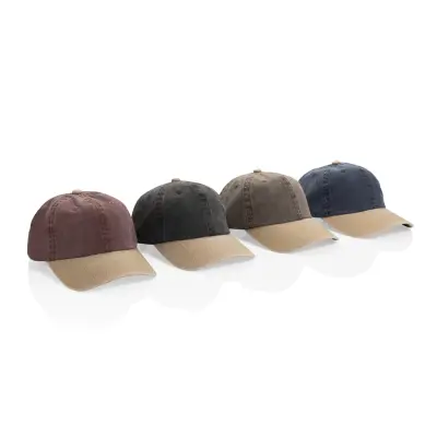 Cappellino BEAU AWARE™ in twill di cotone riciclato 270 gm2 - Immagine 28