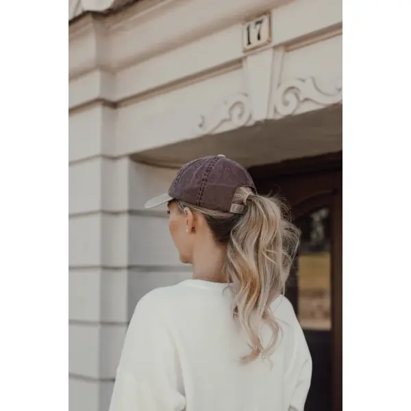 Cappellino BEAU AWARE™ in twill di cotone riciclato 270 gm2 - Immagine 31