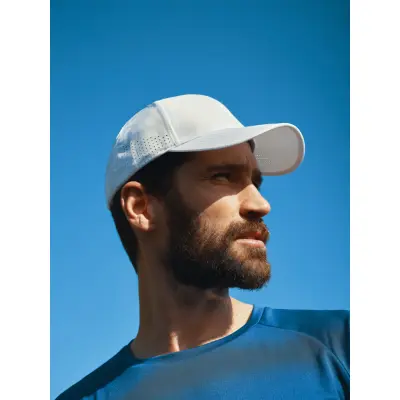 Cappellino sportivo 6 pannelli in RPET Impact - Immagine 14