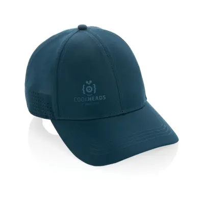 Cappellino sportivo 6 pannelli in RPET Impact - Immagine 17