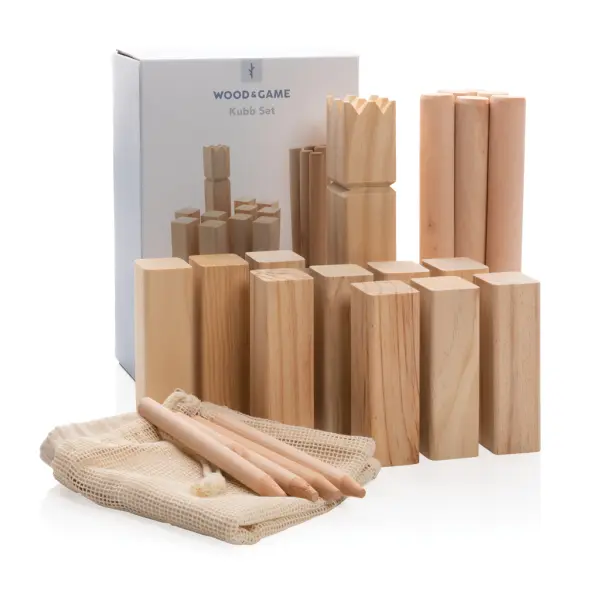 Set kubb personalizzabile in legno - Immagine 4